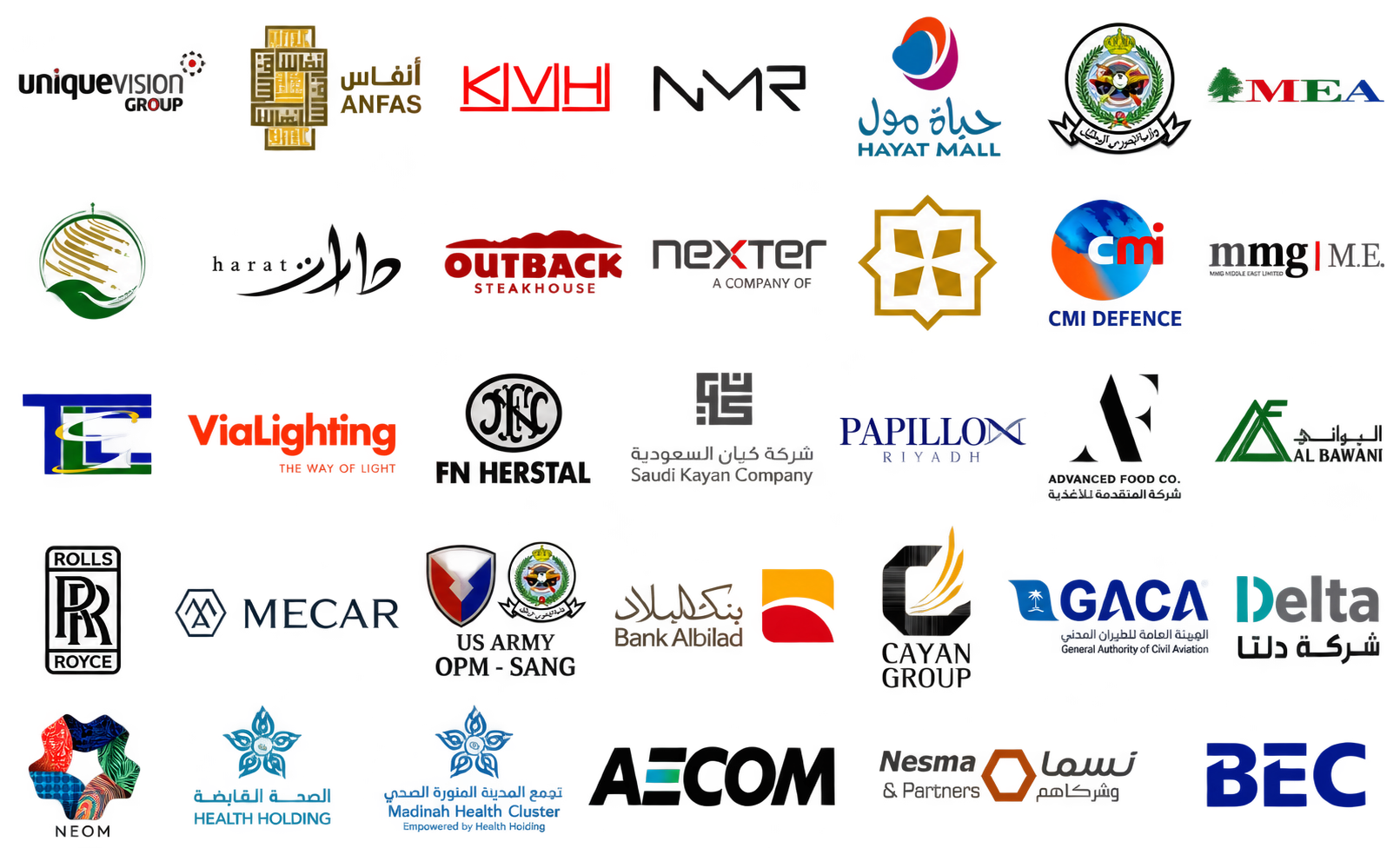 ABAD Concrete clients and partners